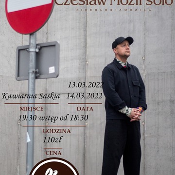 Czesław Mozil- Muzyczny Stand Up w Kawiarni Saskia